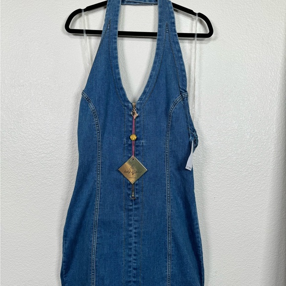 SOLD ON DEPOP - Baby Phat Denim Dress - Picture 1 of 4